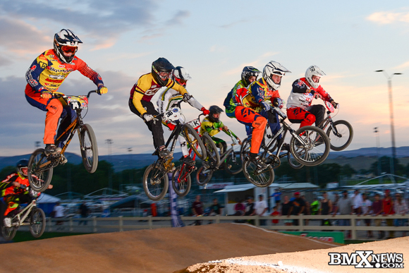 Ryan Zinzow and Nick Deters at the 2015 USA BMX Mile High Nationals