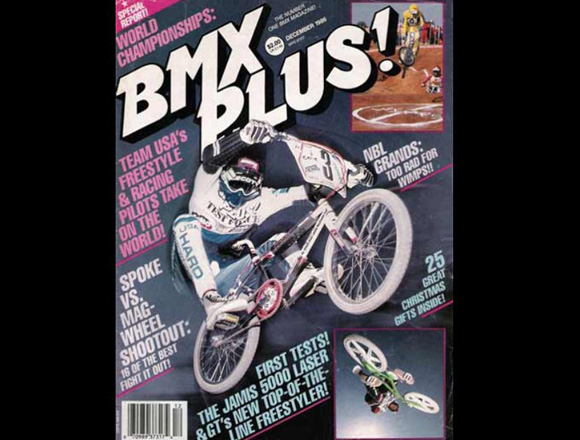 BMX Plus1 December 1986 Issue Cover