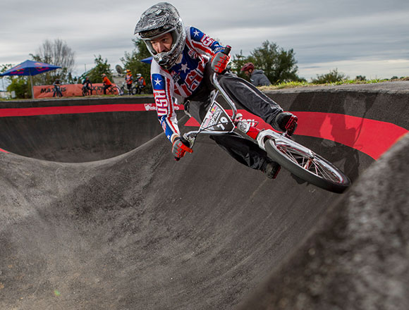 Brian Strieby at the Red Bull Pump Track World Championships